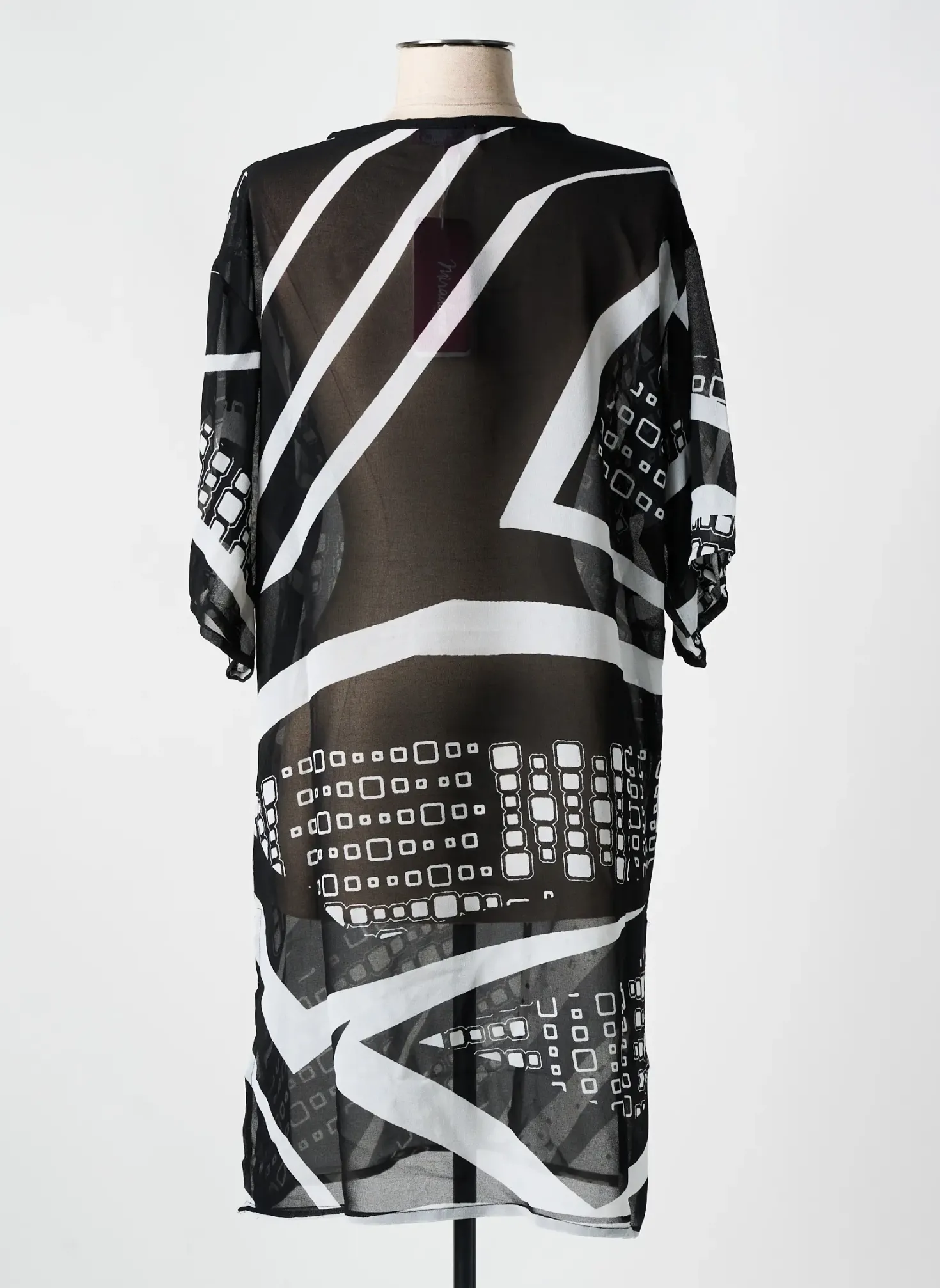 Robe De Plage Miradonna Noir