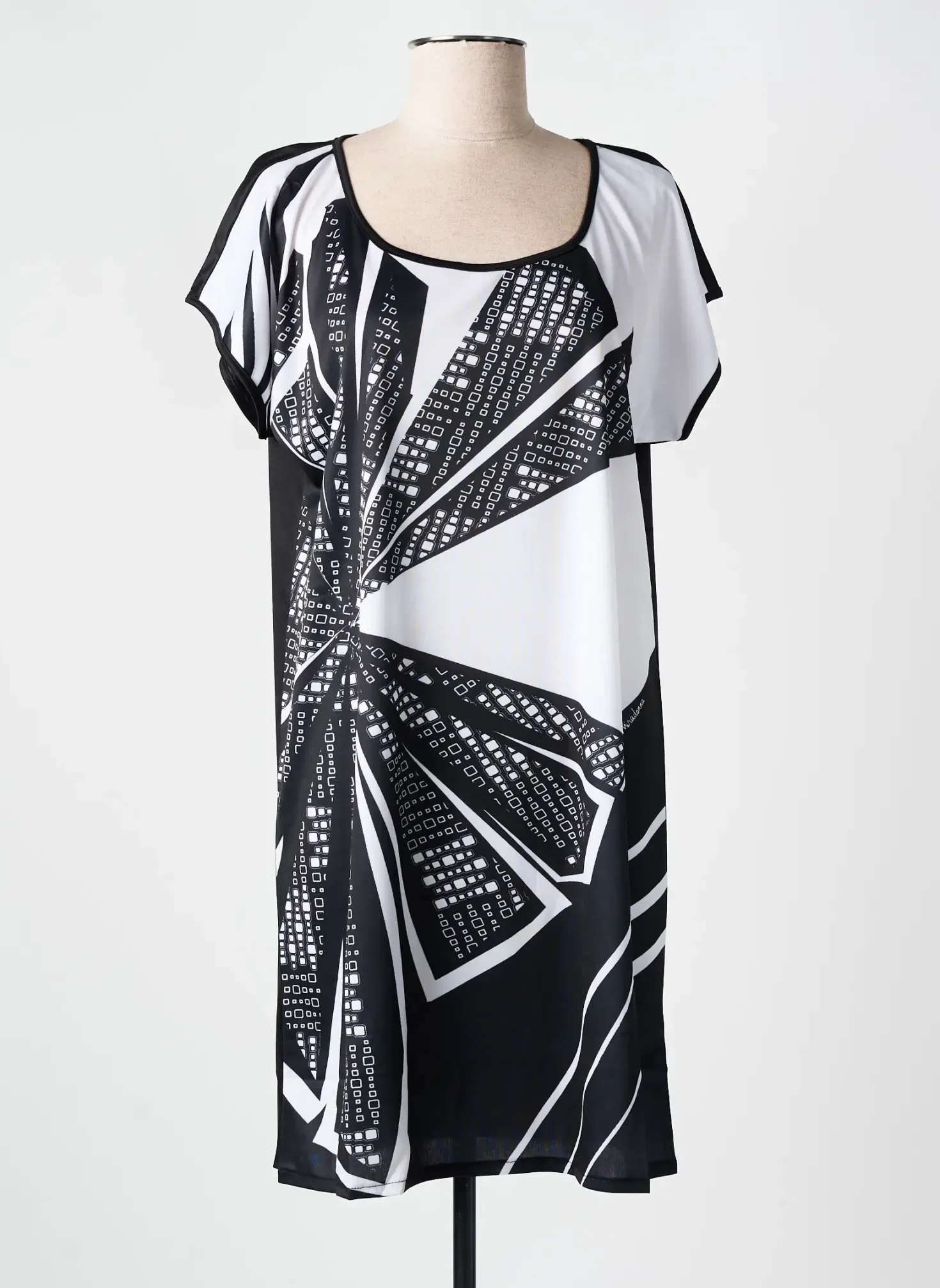Robe De Plage Miradonna Noir