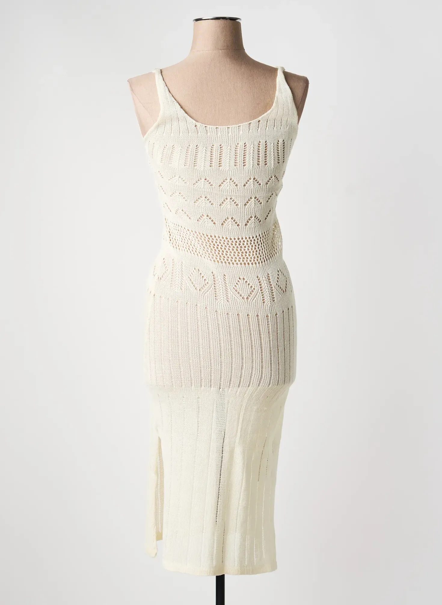 Robe De Plage Palme Beige