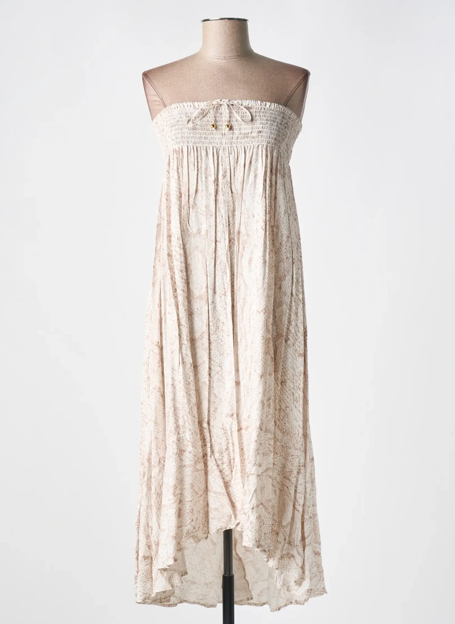Robe De Plage Pilyq Beige