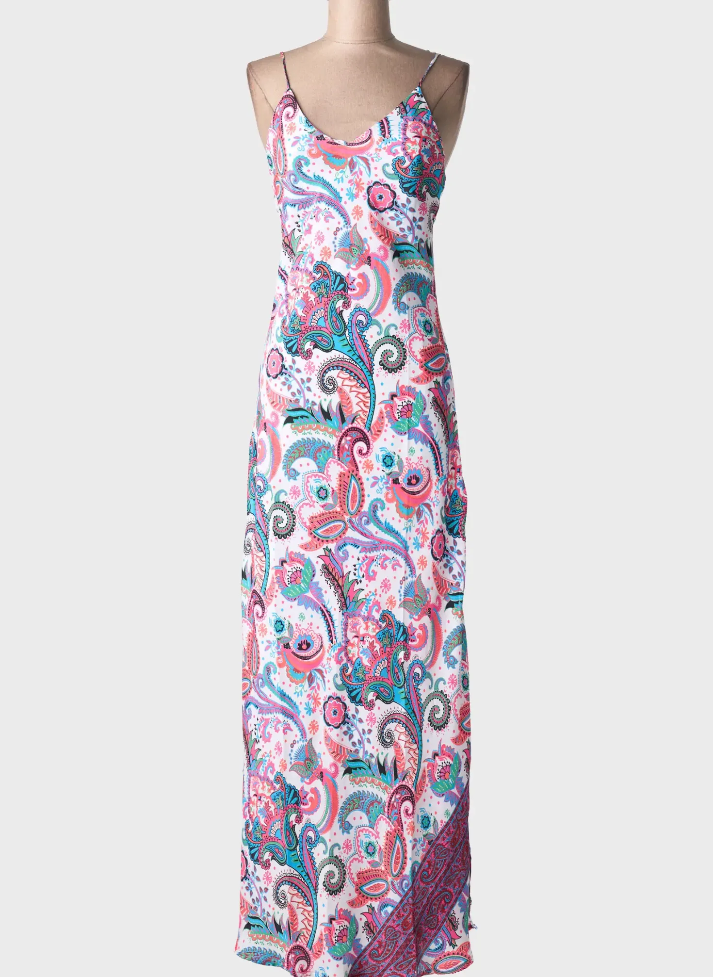 Robe De Plage Pink Planet Blanc