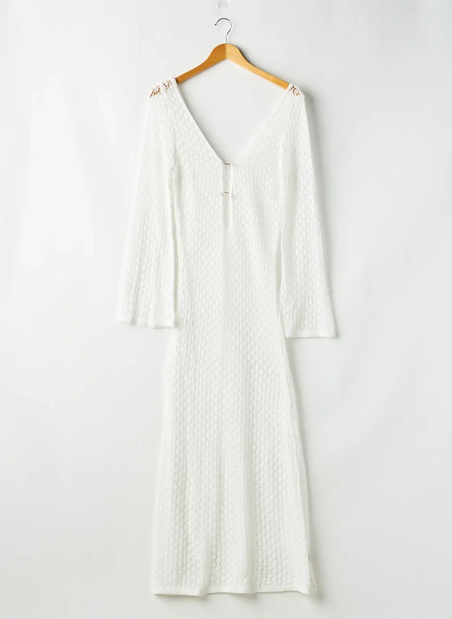 Robe De Plage Sans Marque Blanc