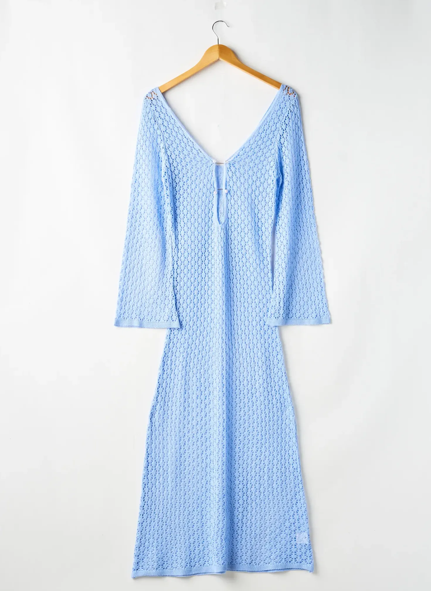 Robe De Plage Sans Marque Bleu