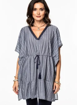 Robe De Plage Sheego Bleu