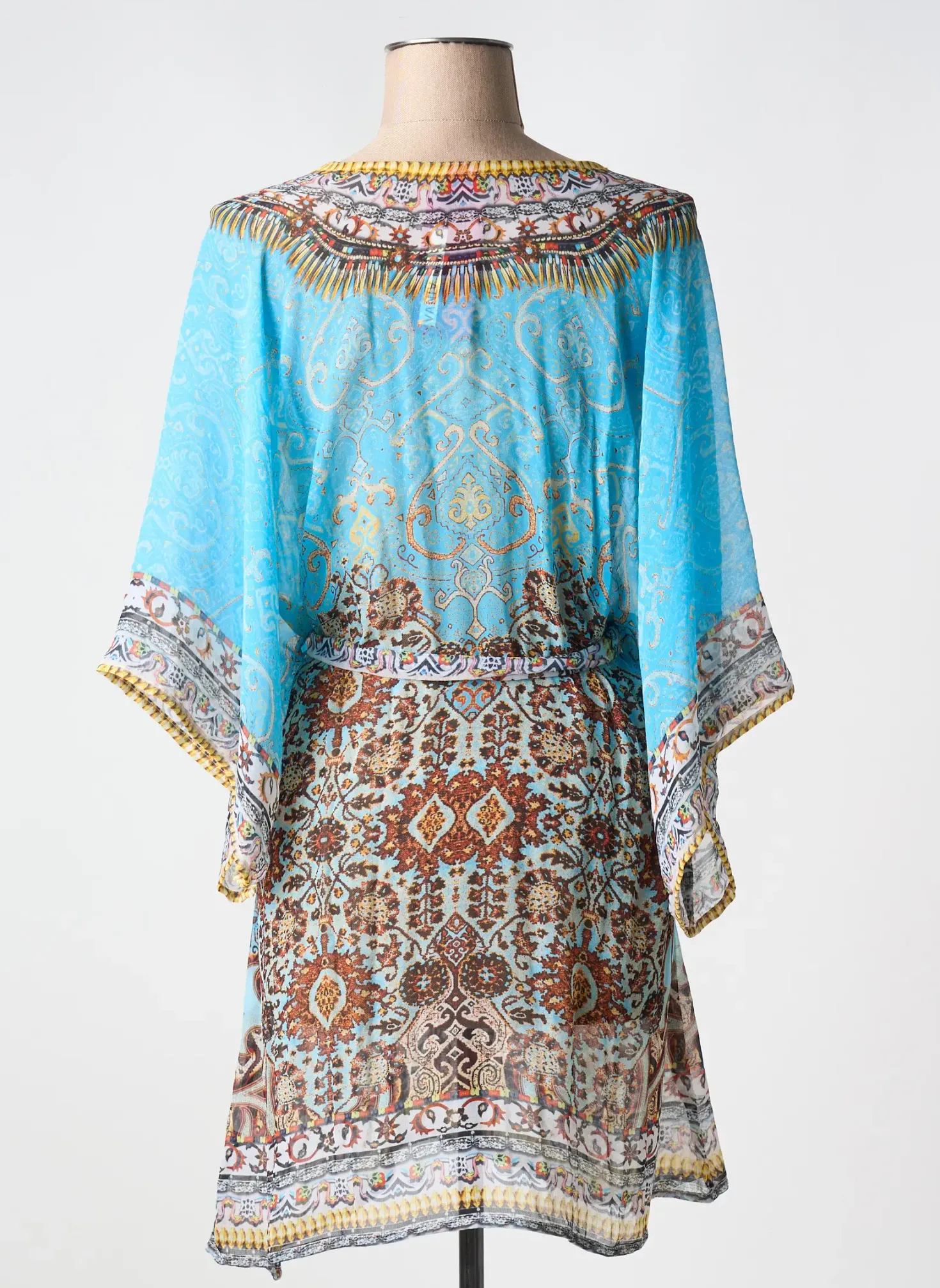 Robe De Plage Vania Bleu