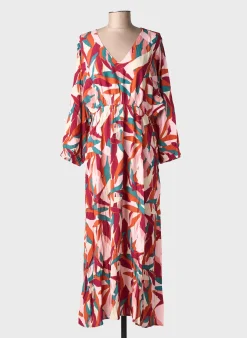 Robe Longue Grace & Mila Rose Manches Longues