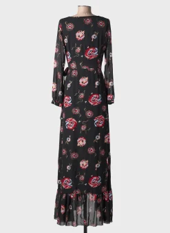 Robe Longue Lpb Les Petites Bombes Noir Manches Longues