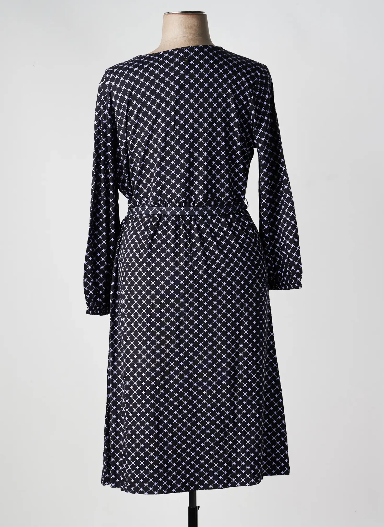 Robe Longue Sheego Noir Manches Longues