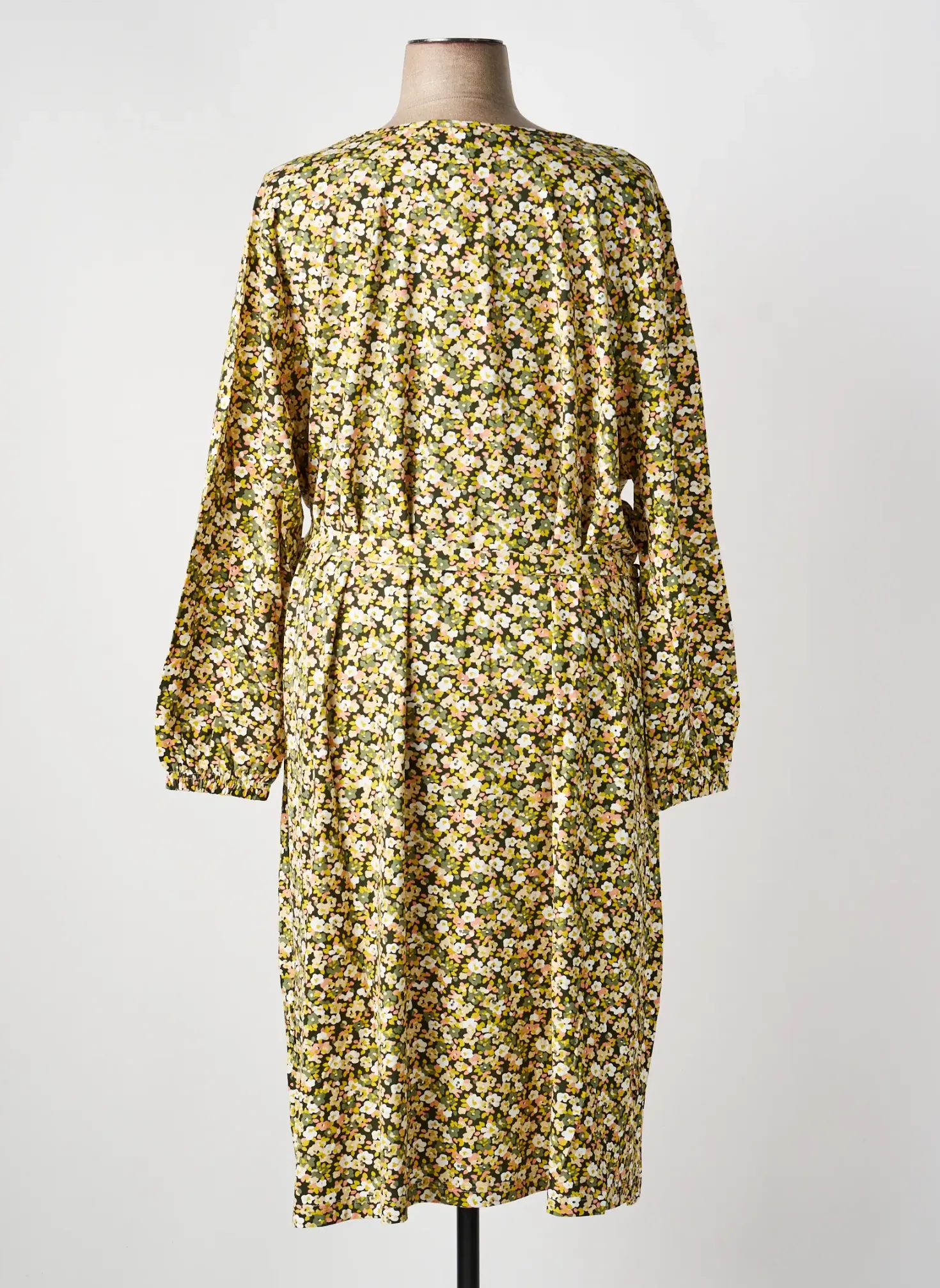 Robe Longue Sheego Vert Manches Longues
