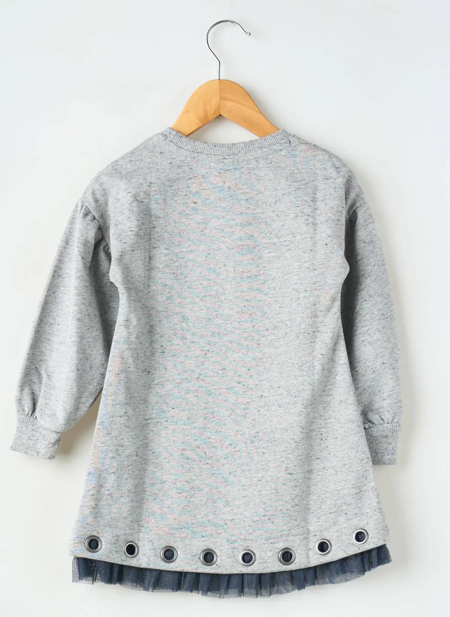 Robe Mi-longue Boboli Bleu Manches Longues