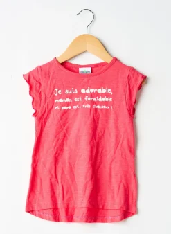 Robe Mi-longue Bulle De Bb Rose Manches Courtes