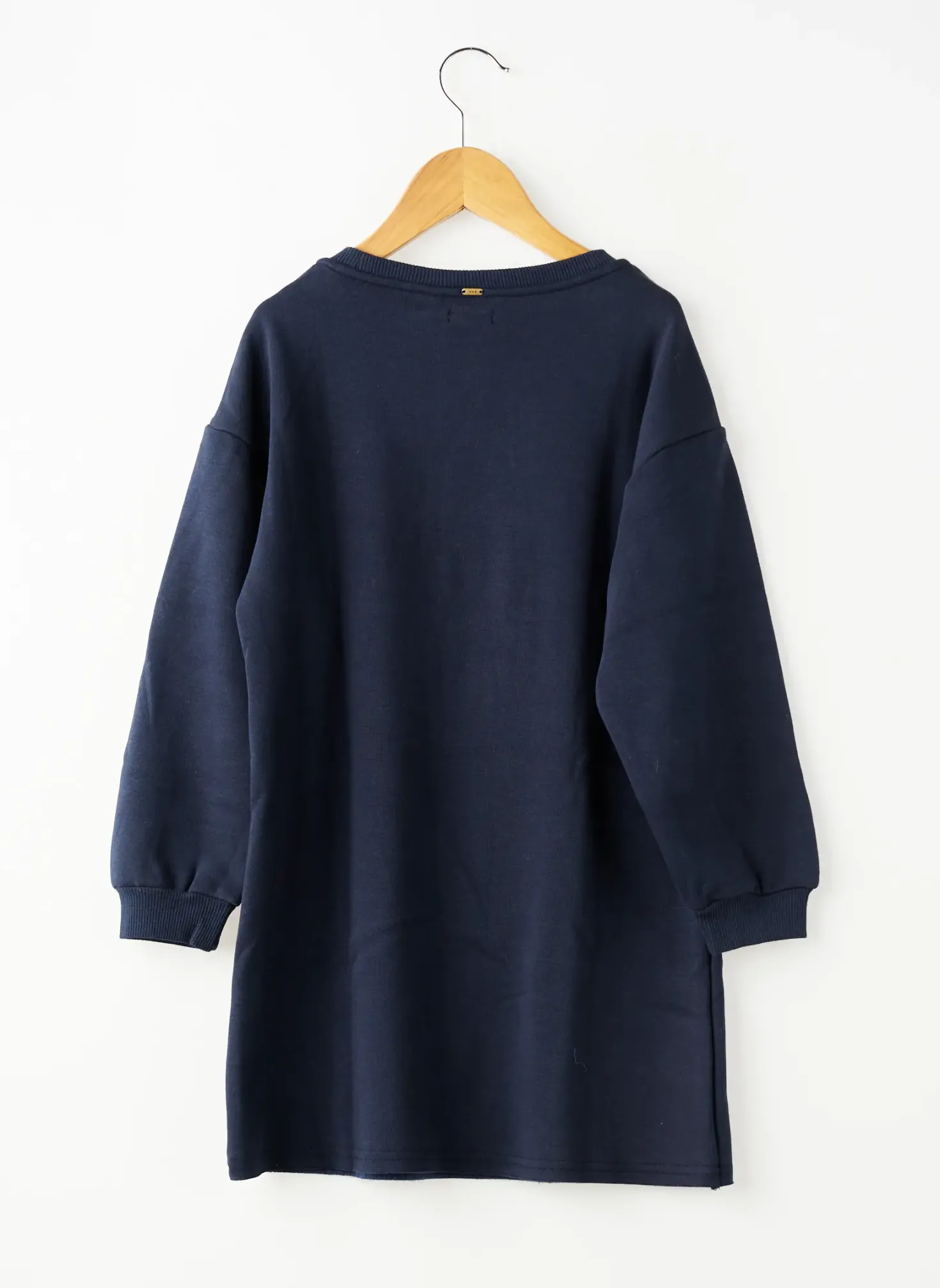 Robe Mi-longue Ikks Bleu Manches Longues