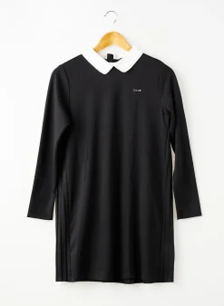 Robe Mi-longue Ikks Noir Manches Longues