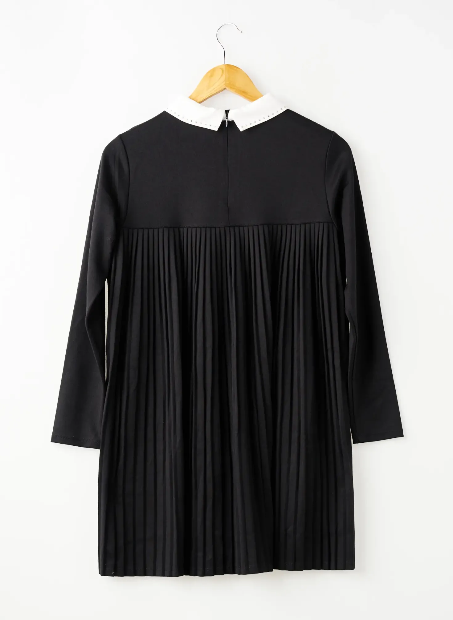 Robe Mi-longue Ikks Noir Manches Longues