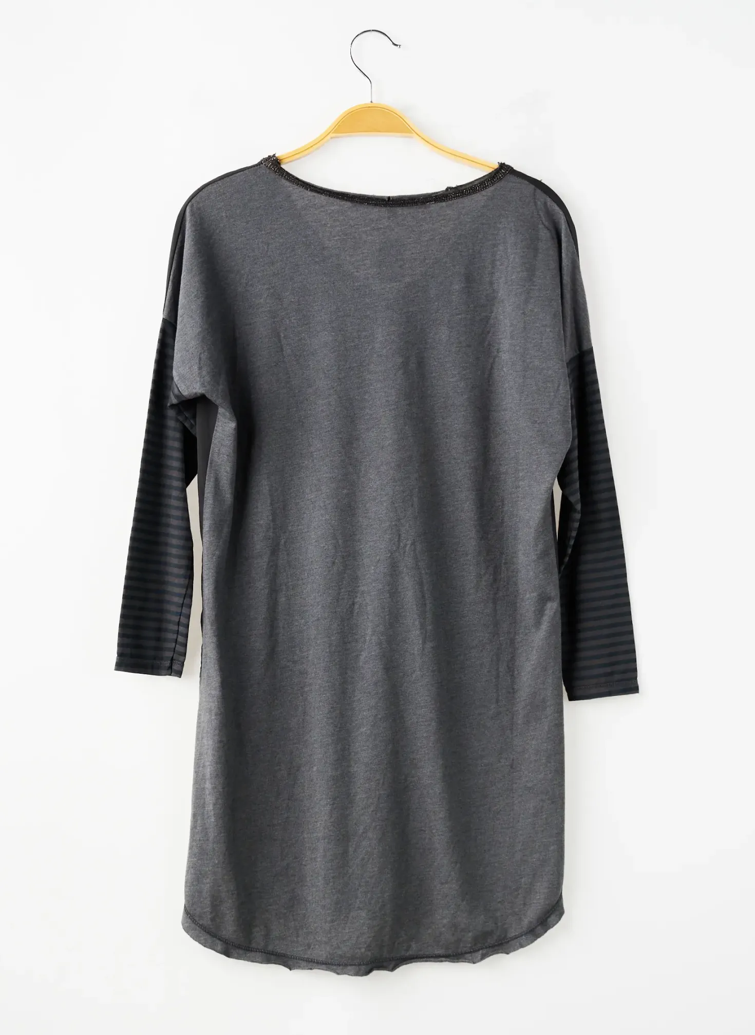 Robe Mi-longue La Fee Maraboutee Noir Manches Longues