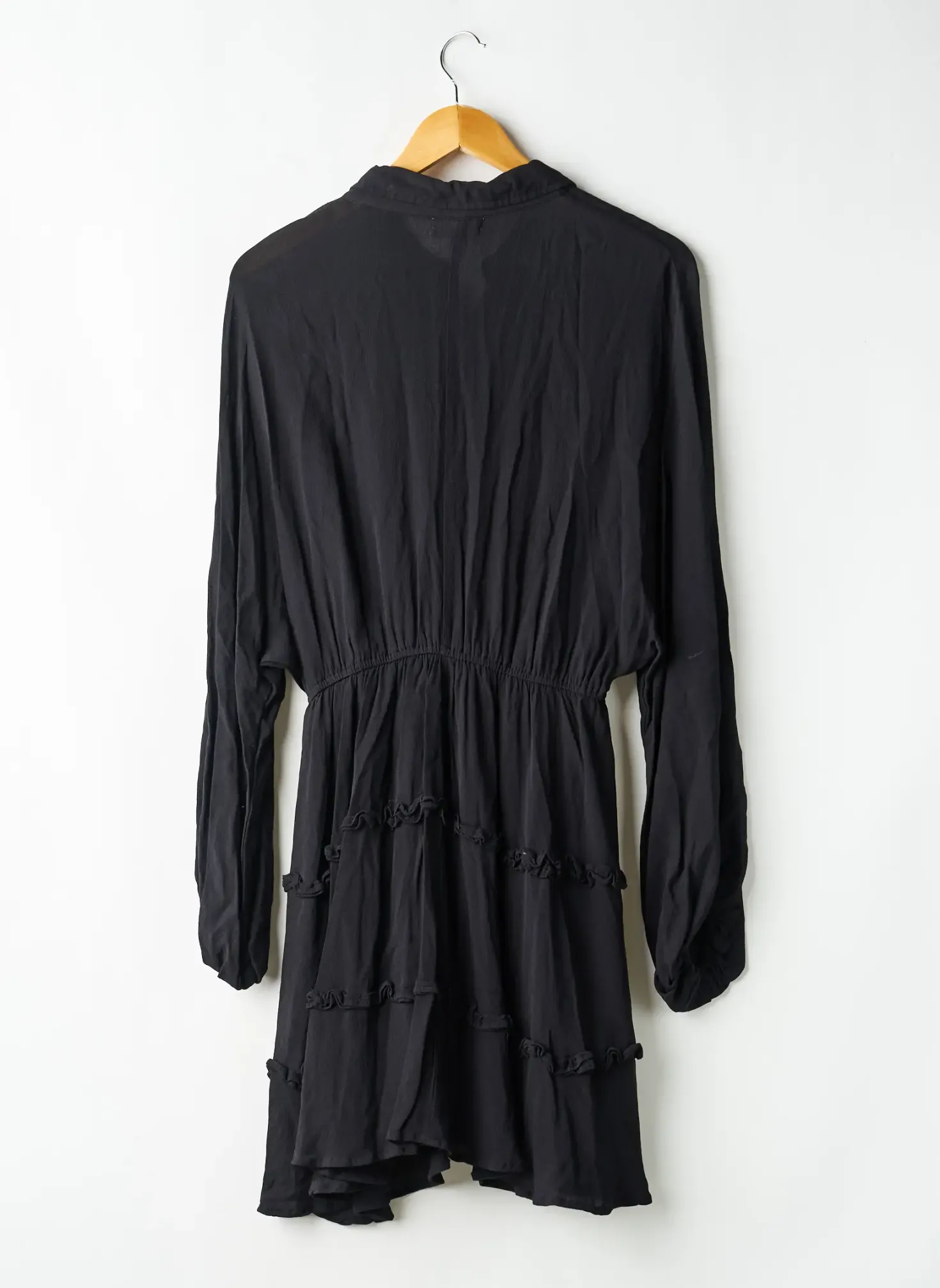 Robe Mi-longue Leger By Lena Gercke Noir Manches Longues