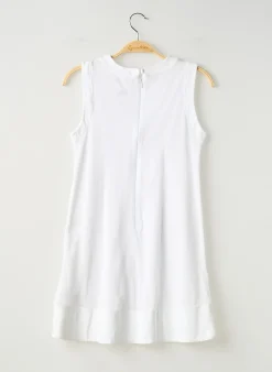 Robe Mi-longue Mayoral Blanc Sans Manche