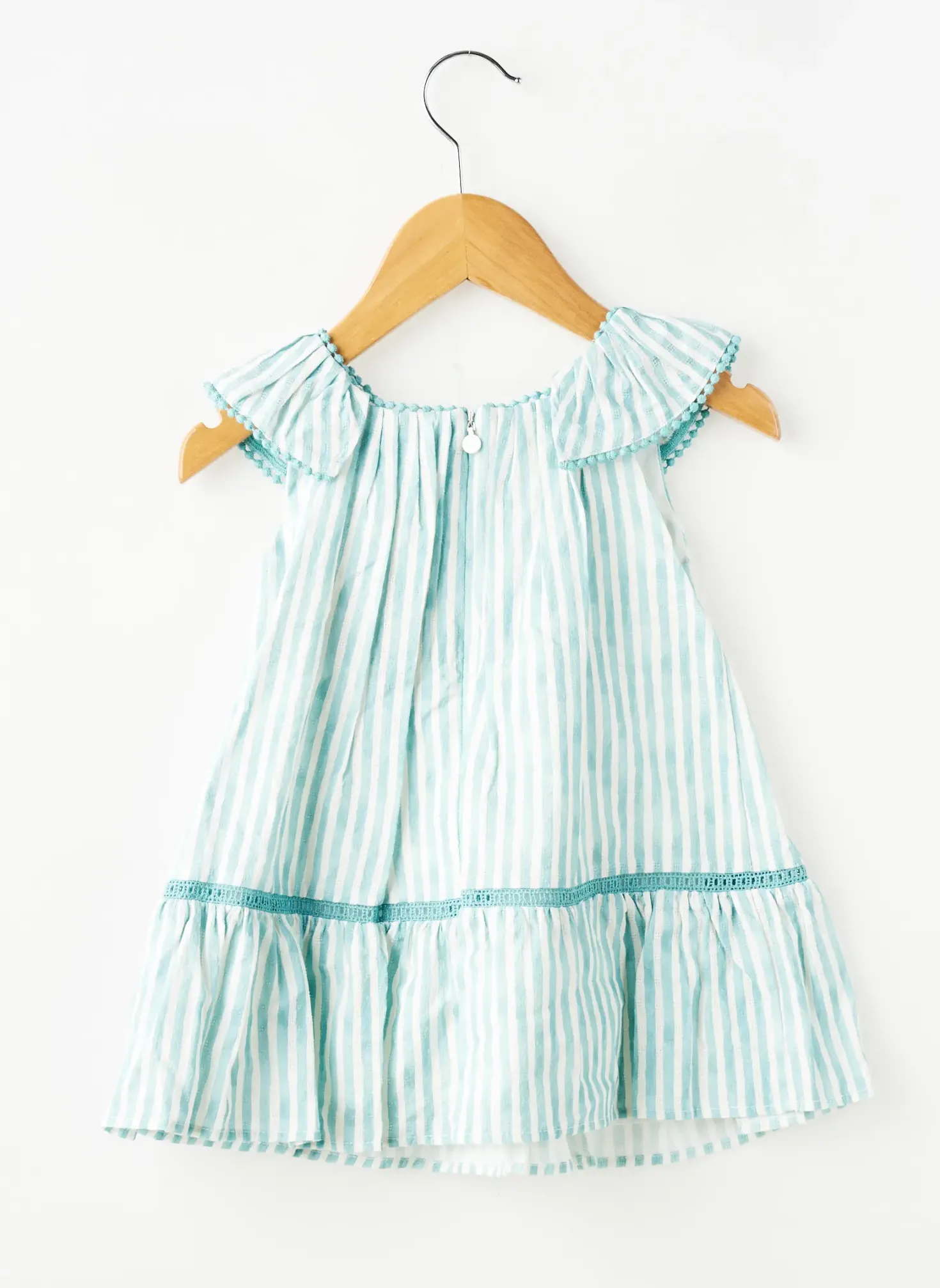 Robe Mi-longue Mayoral Bleu Sans Manche