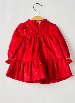 Robe Mi-longue Mayoral Rouge Manches Longues