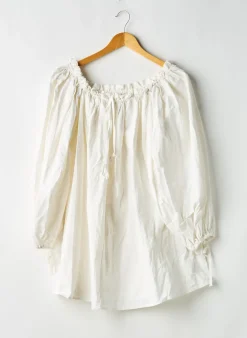 Robe Mi-longue Nasty Gal Blanc Manches Longues