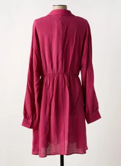 Robe Mi-longue See U Soon Rose Manches Longues