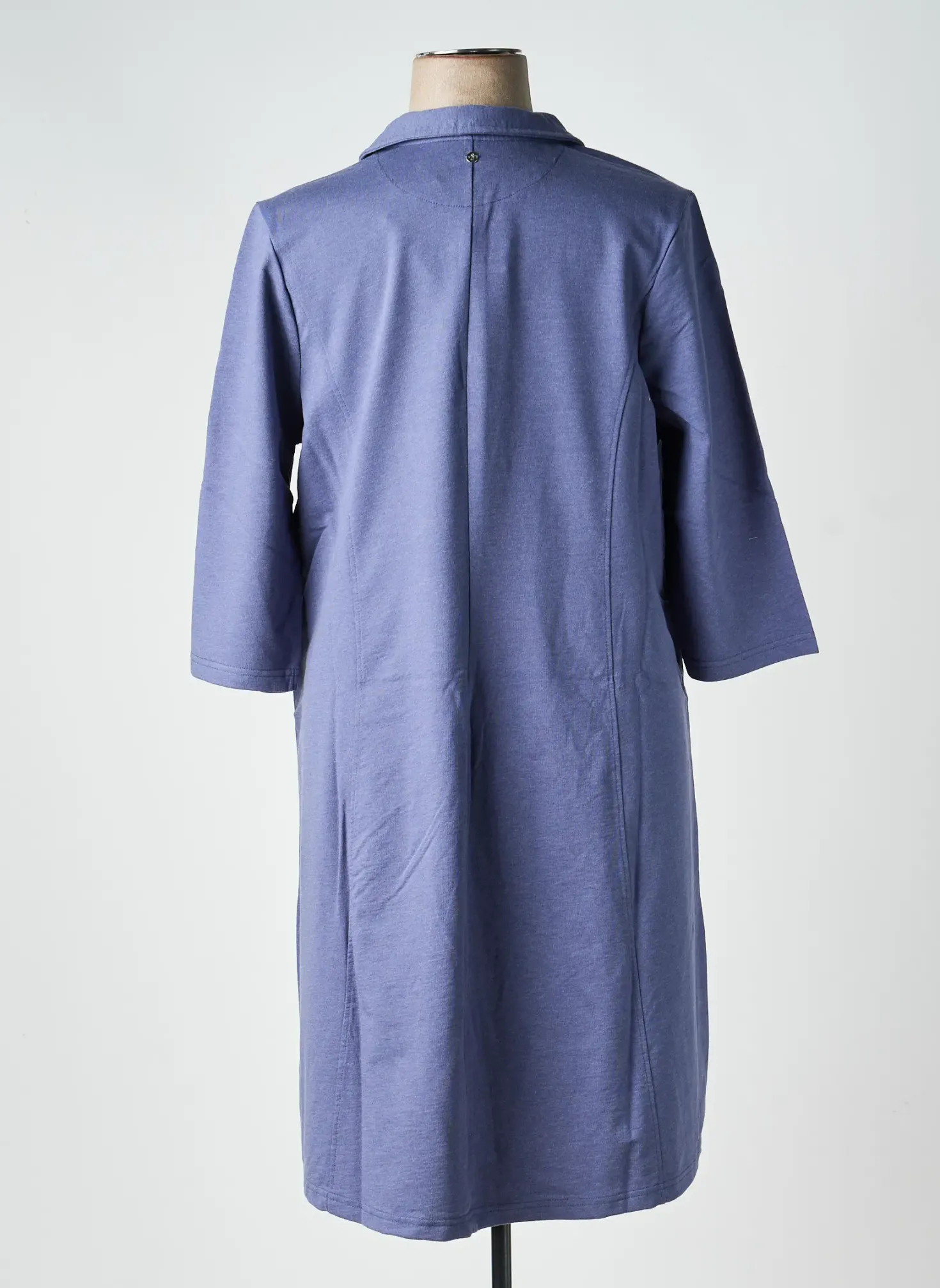 Robe Mi-longue Sheego Bleu Manches Longues
