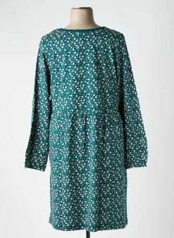 Robe Mi-longue Sheego Vert Manches Longues