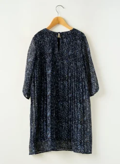 Robe Mi-longue Teddy Smith Bleu Manches Longues