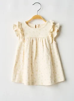 Robe Mi-longue Uaua Beige Sans Manche