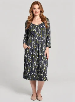 Robe Mi-longue White Stuff Bleu Manches Longues