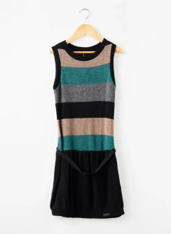Robe Pull La Fee Maraboutee Noir Sans Manche