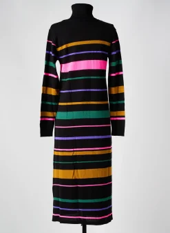 Robe Pull Lola Espeleta Noir Manches Longues