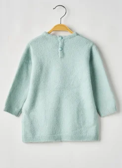 Robe Pull Losan Bleu Manches Longues
