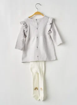 Robe Pull Losan Gris Manches Longues