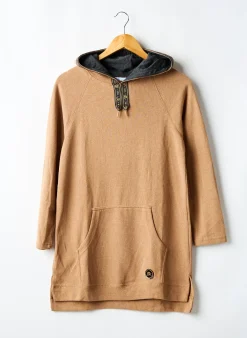 Robe Pull Mayoral Marron Manches Longues