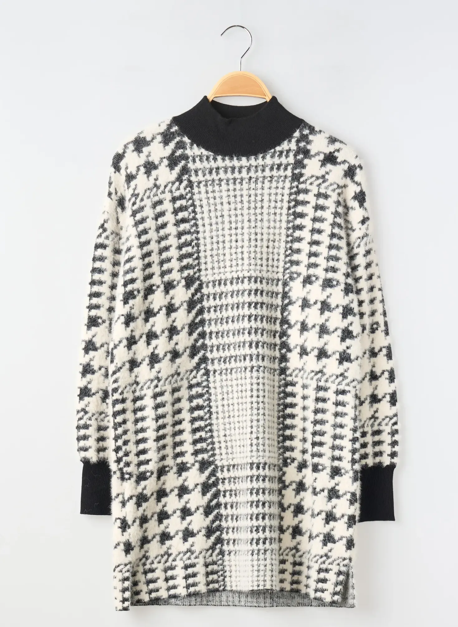 Robe Pull Mayoral Noir Manches Longues