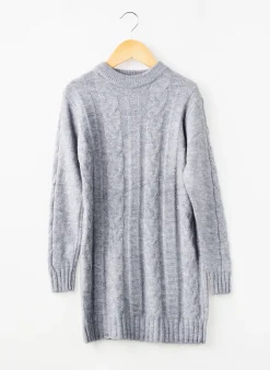 Robe Pull Orkid's Gris Manches Longues