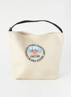 Sac Barbara Rihl Beige Forme Cabas