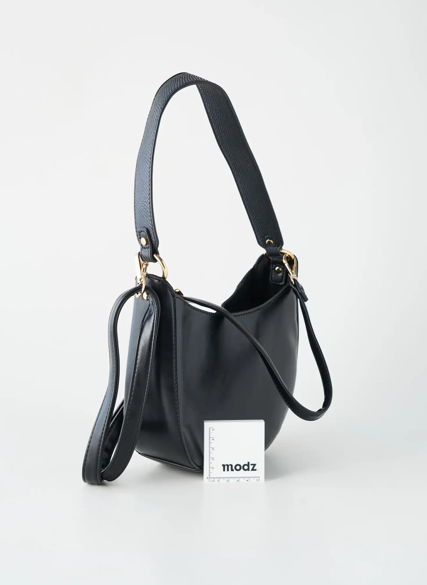 Sac Bestini Noir Forme Rectangulaire