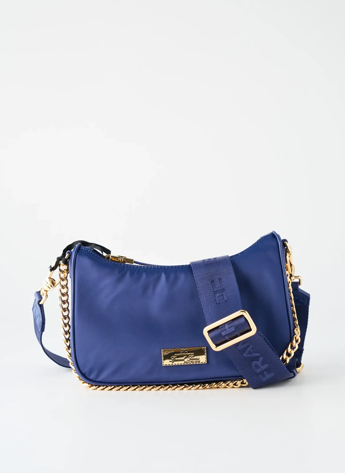 Sac Elisabetta Franchi Bleu Forme Rectangulaire