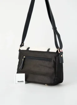 Sac Fuchsia Noir Forme Rectangulaire