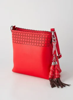 Sac Fuchsia Rouge Forme Carré