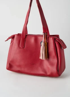 Sac Fuchsia Rouge Forme Rectangulaire