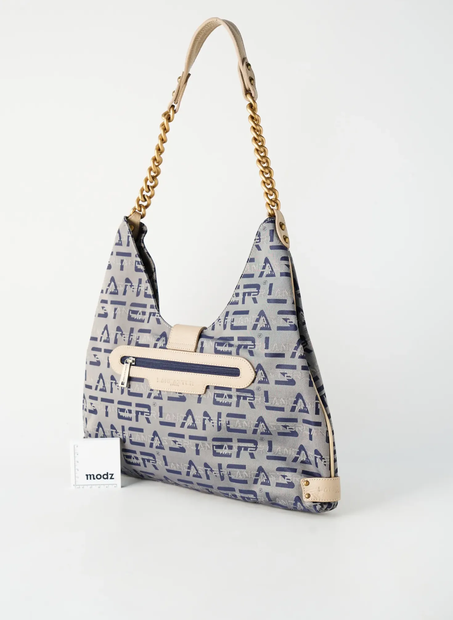 Sac Lancaster Bleu Forme Rectangulaire