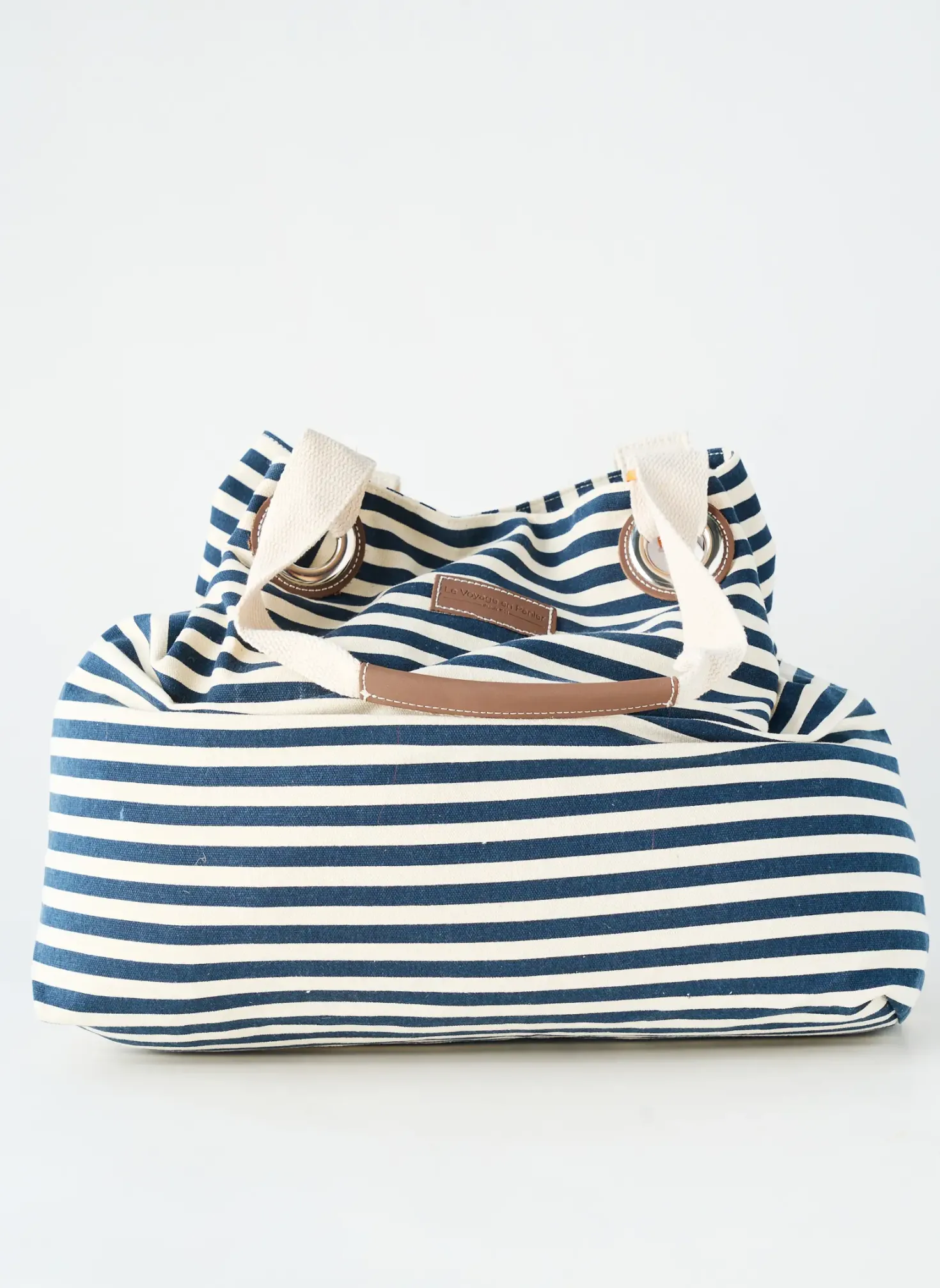Sac Le Voyage En Panier Bleu Forme Plage