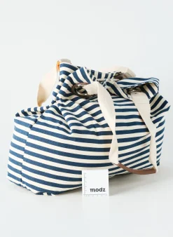 Sac Le Voyage En Panier Bleu Forme Plage