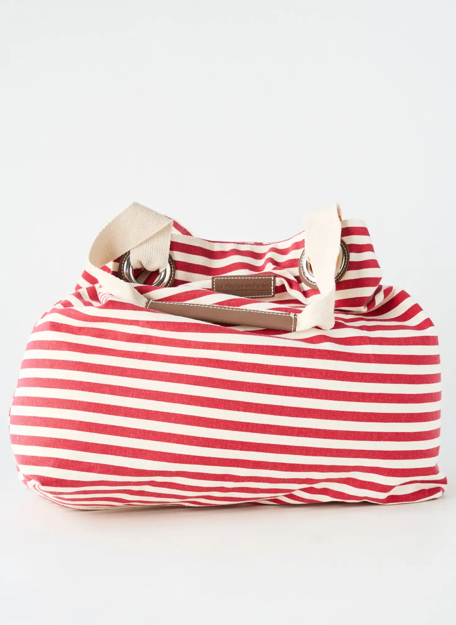 Sac Le Voyage En Panier Rouge Forme Plage