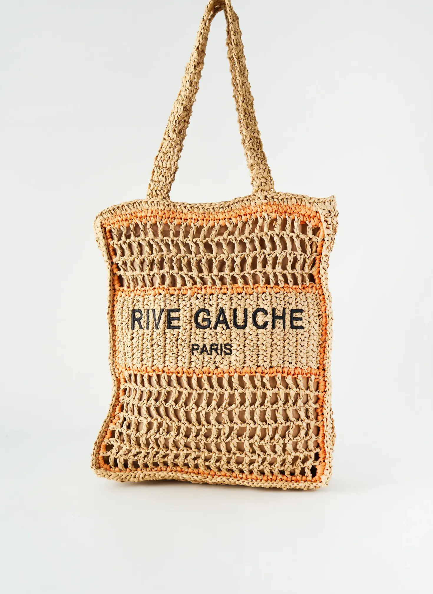 Sac Rive Gauche Orange Forme Rectangulaire