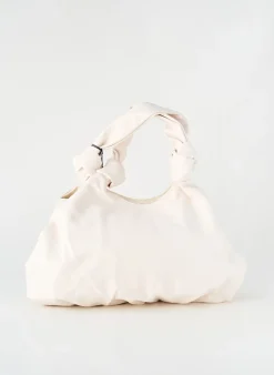 Sac Texto Beige Forme Rectangulaire