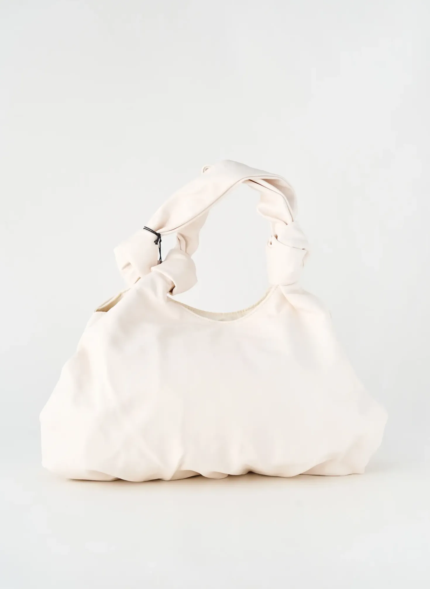 Sac Texto Beige Forme Rectangulaire